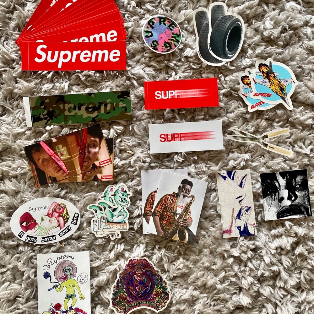 SUPREME STICKERS